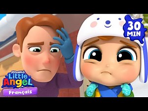 Oh non ! Papa Est Malade | Comptines avec Bébé Louis | Little Angel Français