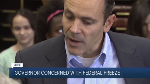 Governor Concerned With Federal Freeze