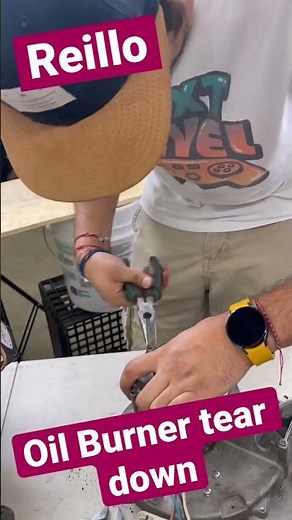 Reillo Oil Burner Teardown & Learning how it works