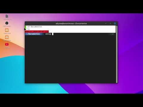 Como descomprimir un ZIP en Linux por terminal
