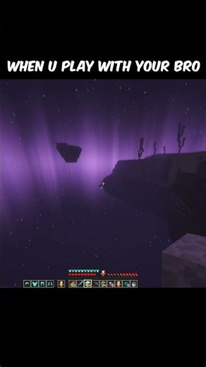 When You Play With Your Bro #minecraft #mybro #funny
