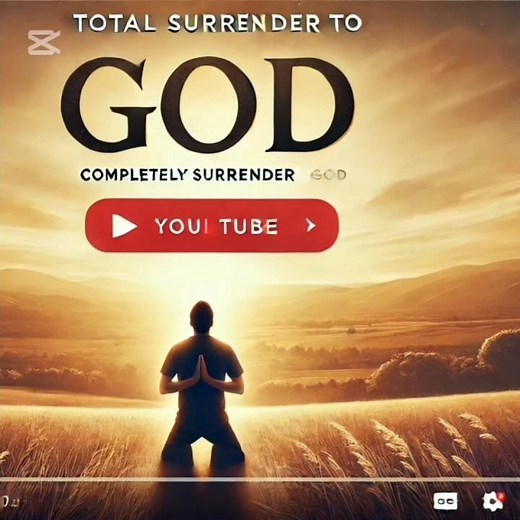 TOTAL SURRENDER TO GOD. Total Surrender to God | A Prayer for Complete Trust #totalsurrender