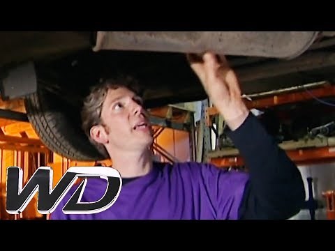 Edd Works On The Exhaust System Of A Saab 900 Turbo | Wheeler Dealers