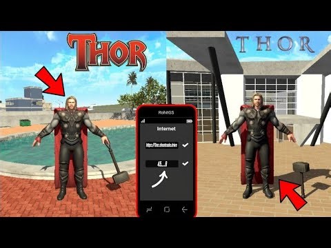 Thor Ka Cheat Codes Indian Bike Driving 3d All Secret Update Iron Man Link ASK GAMERZ Live Code