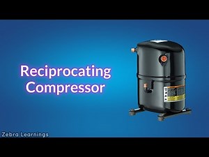 Reciprocating Compressor Explained | HVAC Basics – Zebra Learnings