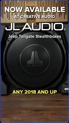 The JL Audio Jeep Tailgate Stealthboxes are NOW AVAILABLE! | New at Creative Audio