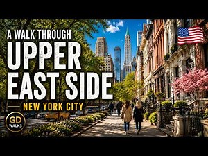 A Walk Through the Upper East Side 🇺🇸 | Real New York in 4K