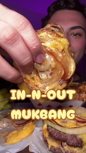 In-N-Out Mukbang: Pink Lemonade & Animal Style Fries ASMR