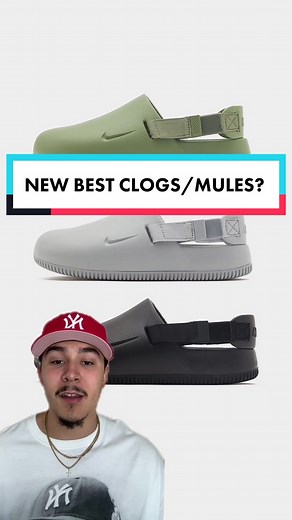 ARE THESE NIKE CALM MULES THE NEW BEST CLOGS/MULES? 🤔 HOW DO YOU FEEL ABOUT THESE? ARE THESE A COP OR A DROP? 👀 #sneakers #streetwearstyle #clogs #mules #fashionforyou