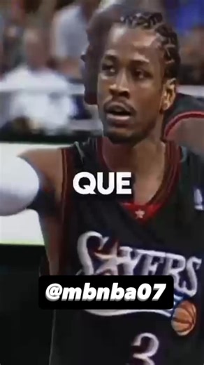 MB NBA 🎯 | Allen Iverson revolucionou a moda e a cultura na NBA ao introduzir o estilo hip-hop e a autenticidade das ruas ("streetwear") no ambiente... | Instagram
