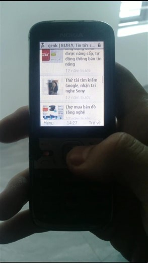 Connecting a Nokia 2010 to the internet via Opera Mini in 2026 #shorts