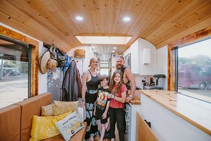 19K views · 630 reactions | Skoolie w/ 18" Roof Raise & Bunk Room -...