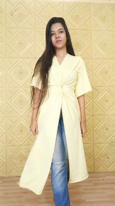 13K views · 375 reactions | Front Twisted Dress Cutting & Stitching Tutorial . . . #cutting #stitching #howtosew #sewing #sew #dress #sewingtipsandtricks #dressdesign #sewinghacks #dress | Needle Girl | Facebook