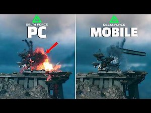 Delta Force PC vs Mobile - Physics and Details Comparison