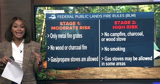 Denver7 checks in with CPW on what to expect this season after local camper shares concern about fire risk
