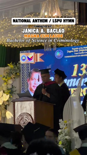 National Anthem and LSPU Hymn Performed by Tita Nic