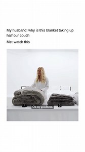 47M views · 17K reactions | Transform your evenings with the Cuddle Blanket’s faux fur-like softness and cozy weight. Perfect for draping, snuggling, and elevating your space. | Cozy Earth | Facebook