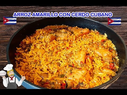 Yellow Rice with Cuban Pork