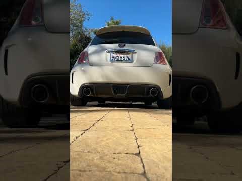 FIAT ABARTH - INSANE STOCK EXHAUST