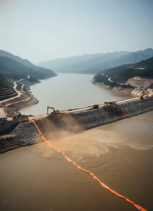 1.6M views · 12K reactions | Planning ✔️ Excavation ✔️ Foundation ✔️ Structure ✔️ Water flows next… #DamBuild #ConstructionTimelapse #viral | Home Transform | Facebook