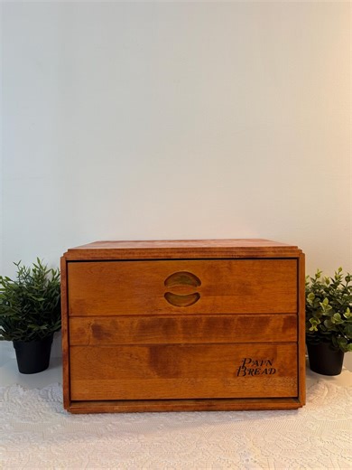 Vintage Baribocraft Wooden Bread Box, 1970s Kitchen Storage in a Natural Style, Mid-century Bread Box, Wooden Bread Box Vintage - Etsy