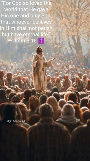 Jesus – The Light of Eternal Life ✨”“Believe in Jesus and Receive Eternal Life #jesuslovers