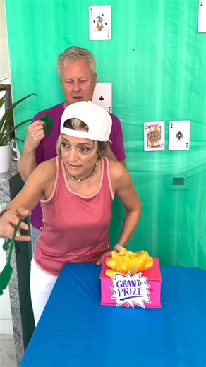 Card Sharks family carnival game for everyone Grand Prize #fyp #game | Billy Shaw