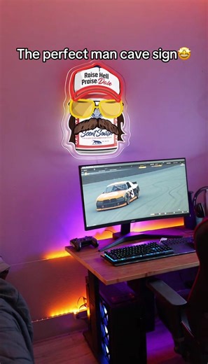 raise hell praise dale neon led sign! #raisehellpraisedale #doitfordale #fyp #2026 #usa