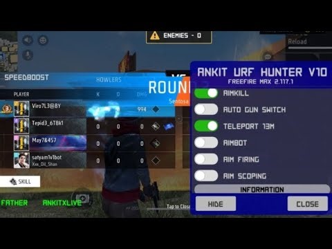 GRINGO XP AUTO KILL | OB51 FF HACK | FREE FIRE MOD MENU | GRINGO XP HACK | FF HACK