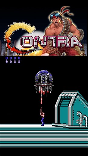 Contra STAGE 5 BOSSFIGHT! #bossfightgaming #nes #contra