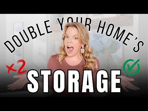 The Storage Secret Your Home Has Been Hiding - DOUBLE Your Space!