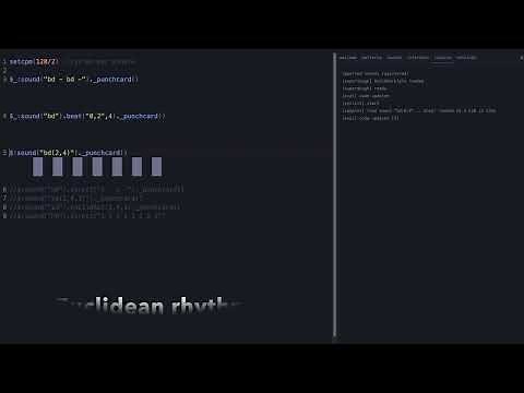 Strudel Basic Sequences