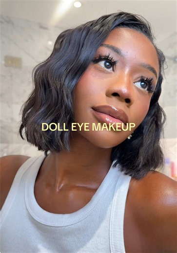 using all @Sephora Collection ⭐️💅🏾 @Sephora #blackgirlmakeup #doeeyes #bigeyemakeup #sephoracollection