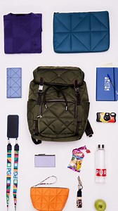 Mochila #PGOrigami para llevar todo lo que necesitas cada día ⬜ #PGOrigami Backpack to take all you need every day | PURIFICACION GARCIA