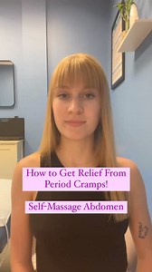 6.3K views · 65 reactions | Here’s a short routine to find some relief from your period cramps. This can help your body relax, improve your digestion while on your period, and decrease pain levels. Give it a try and let me know what you think below! #abdominalmassage #massage #periods #endometriosis #pms | Elite Massage & Injury Rehab | Facebook