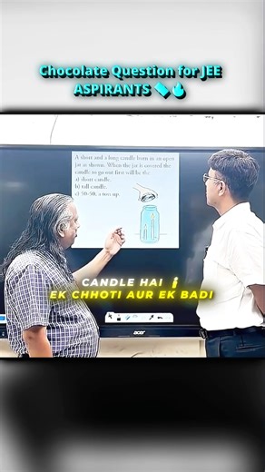 JEE CANDLE PROBLEM🕯️💥 #jee2027 #jee2026 #iitjee #iitmotivation #jeepyq #kota