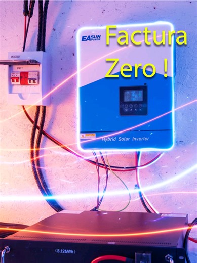 Facturi mari? Lasă soarele să lucreze pentru tine. Produci ziua. Folosești ziua noaptea. Sistem complet: Invertor Easun 11 kW – asigură curent stabil pentru toți consumatorii 16 × Panouri Trina Solar 445 W – putere instalată >7 kW 2 × Baterii LiFePO4 5 kWh – stocare totală 10 kWh Tablou electric dedicat Siguranțe de protecție Cabluri solare, mufe și cleme Preț: 19.500 lei tel: 0727119777 #Panouriotovoltaice #bateriilifepo4 #electrician #fotovoltaic #kitfotovoltaic