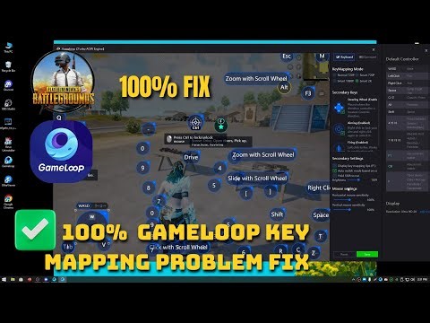 Gameloop Key Mapping Problem Solved | PUBG Mobile Fix | #pubgmobile #gameloop