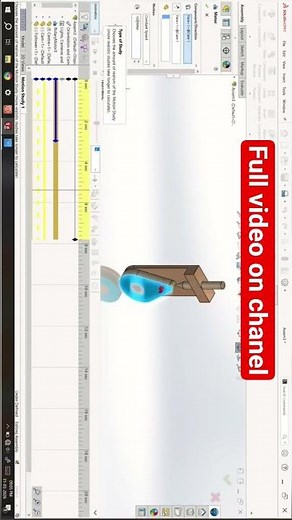 Mechanical mate: Cam and Motion study in SolidWorks