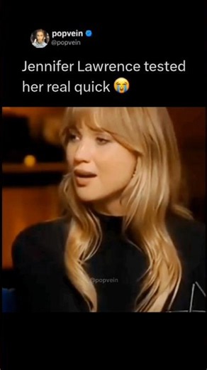 Jennifer Lawrence tested Cynthia Erivo real quick 😭💔