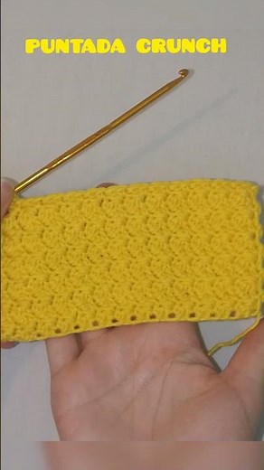 Puntos modernos de crochet 🧶 fáciles y bonitos