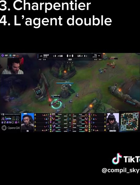 Moments drôles de Skyyart en réaction à League of Legends