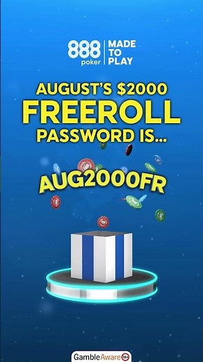 The Monthly YouTube Freeroll Password Is... 👀