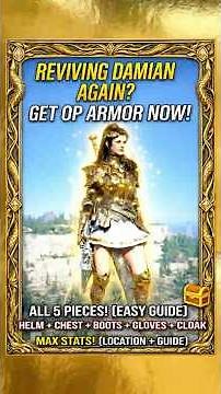 Damiane’s GOD MODE Armor: The MOST OP Guide for All 5 Pieces (Easy Locations)! #crimsondesert