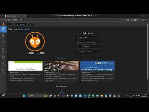 (30)PlatformIOがﾌﾞﾗｳｻﾞで起動??(202512131933)