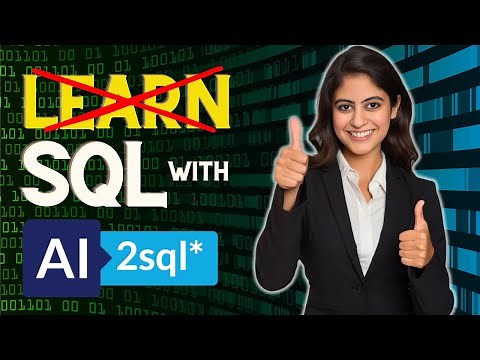 You Don't Need to Learn SQL ANYMORE !! Advance AI SQL Tutorial