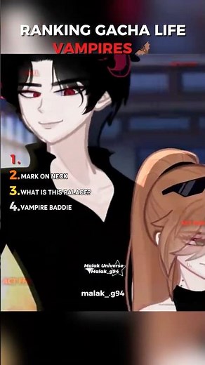 RANKING GACHA LIFE VAMPIRES