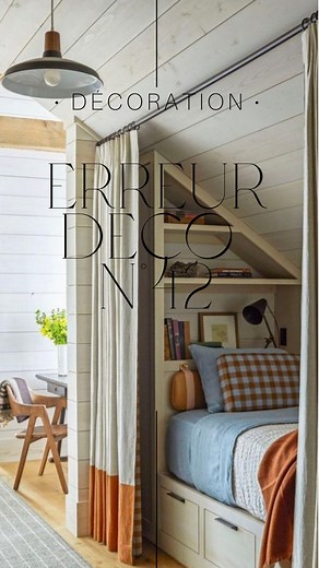 La petite erreur déco du jour: #42 Ne pas optimiser la place perdue...
