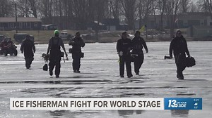 Ice fisherman fight for spot on the national stage