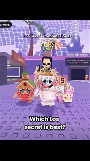 Los secrets combinationas in all mutations 🫣 #roblox #robloxshorts #stealabrainrot